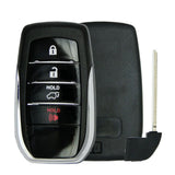 2019 - 2021 Toyota Land Cruiser Smart Key 4B W/ Hatch Fob FCC# HYQ14FBB - 0010  - 89904-60X40