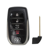 2019 - 2021 Toyota Land Cruiser Smart Key 4B W/ Hatch Fob FCC# HYQ14FBB - 0010  - 89904-60X40