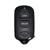 2000 - 2006 Toyota Keyless Entry 3B Fob FCC# BAB237131-056