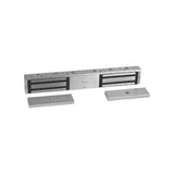 RCI 8320-28 - MultiMag Electromagnetic Lock With 2-Door Status Sensor - 12/24VDC - 28 (Brushed Aluminum-689)