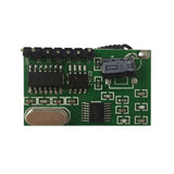 RCI 910TC-WRM - Touchless Actuator Remote Receiver Module - 12/24 VDC - 433 MHz - Black Finish