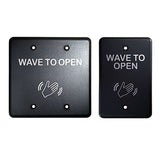 RCI 913 Touchless Microwave Motion Switch with Single and Double Gang Plate - 12/24VDC