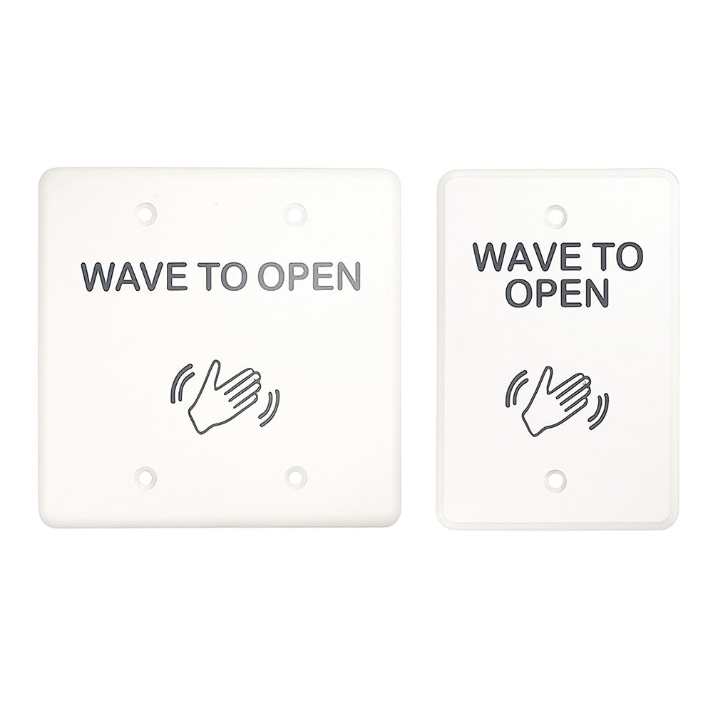 RCI 913 Touchless Microwave Motion Switch with Single and Double Gang Plate - 12/24VDC