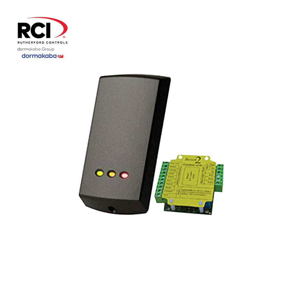 RCI 9321B - Easy Read-Prox Slimline Reader/Controller with 12VDC - Black