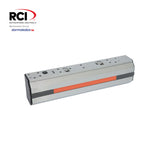 RCI DE8310S Delayed Egress Electromagnetic Lock with Built-in Sounder for Single Door - 12/24VDC - 28 (Brushed Aluminum-689)