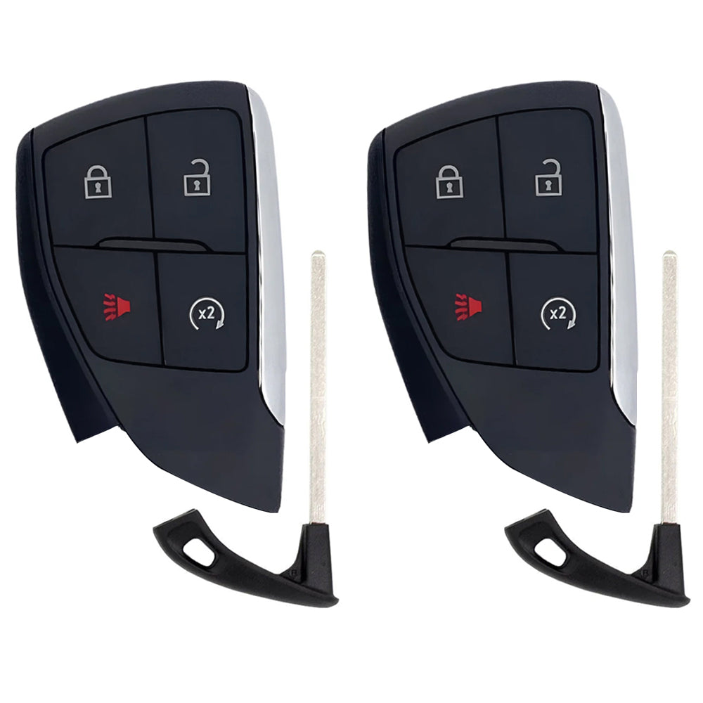 2022 - 2026 Chevrolet GMC Smart Key Shell 4B W/ Remote Start Compatibl ...