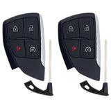 2022 - 2026 Chevrolet GMC Smart Key Shell 4B W/ Remote Start Compatible with FCC# YG0G21TB2 (2 Pack)