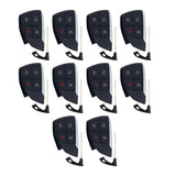 2022 - 2026 Chevrolet GMC Smart Key Shell 4B W/ Remote Start Compatible with FCC# YG0G21TB2 (10 Pack)