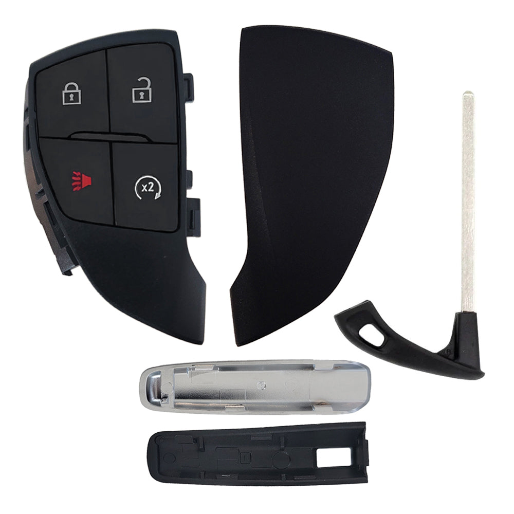 2022 - 2026 Chevrolet GMC Smart Key Shell 4B W/ Remote Start Compatible with FCC# YG0G21TB2 (50 Pack)