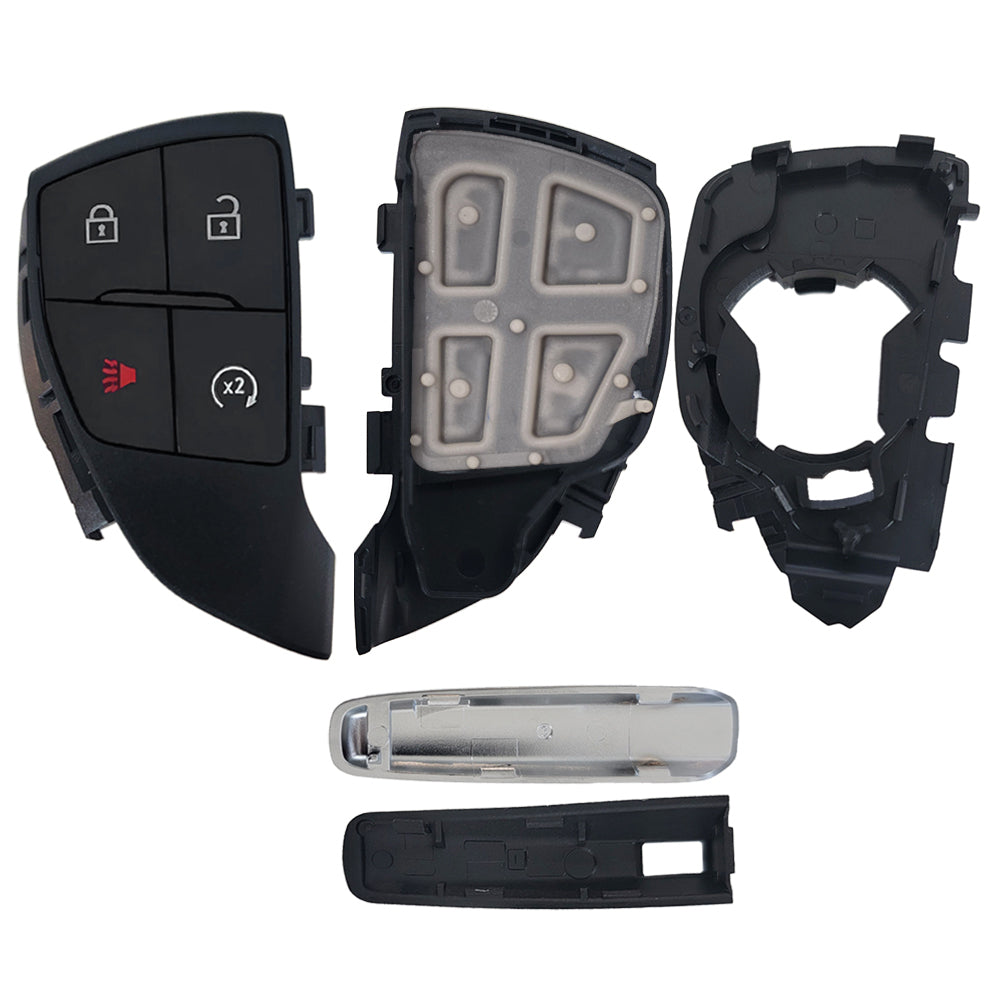 2022 - 2026 Chevrolet GMC Smart Key Shell 4B W/ Remote Start Compatible with FCC# YG0G21TB2 (50 Pack)