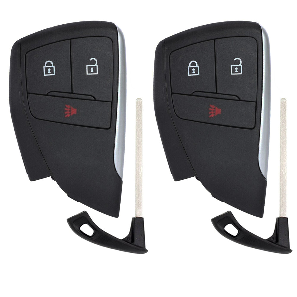 2022 - 2026 Chevrolet GMC Smart Key Shell 3B Compatible with FCC# YG0G21TB2 (2 Pack)