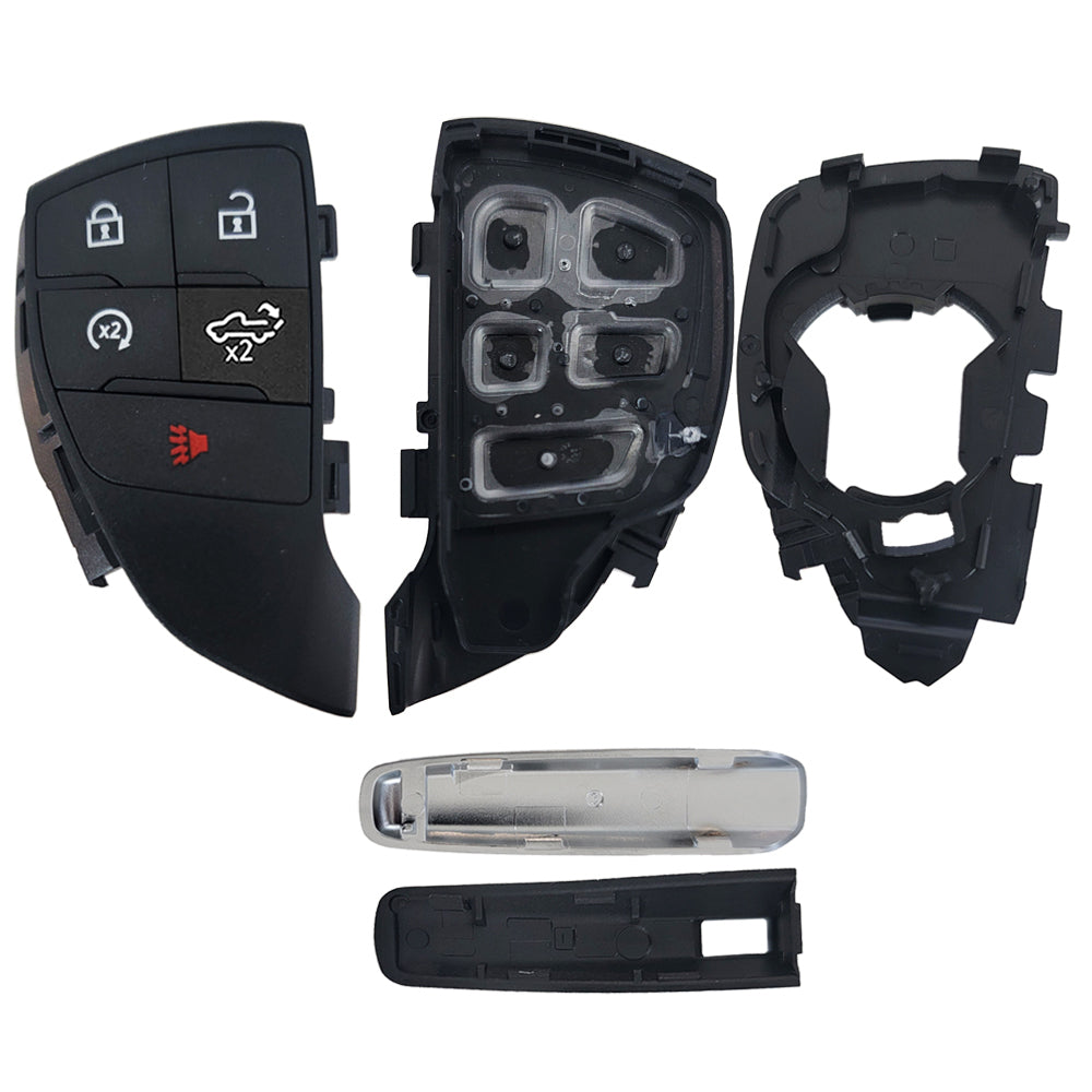 2023 - 2026 Chevrolet GMC Smart Key Shell 5B w/ Tailgate & Remote Start Compatible with FCC# YG0G21TB2