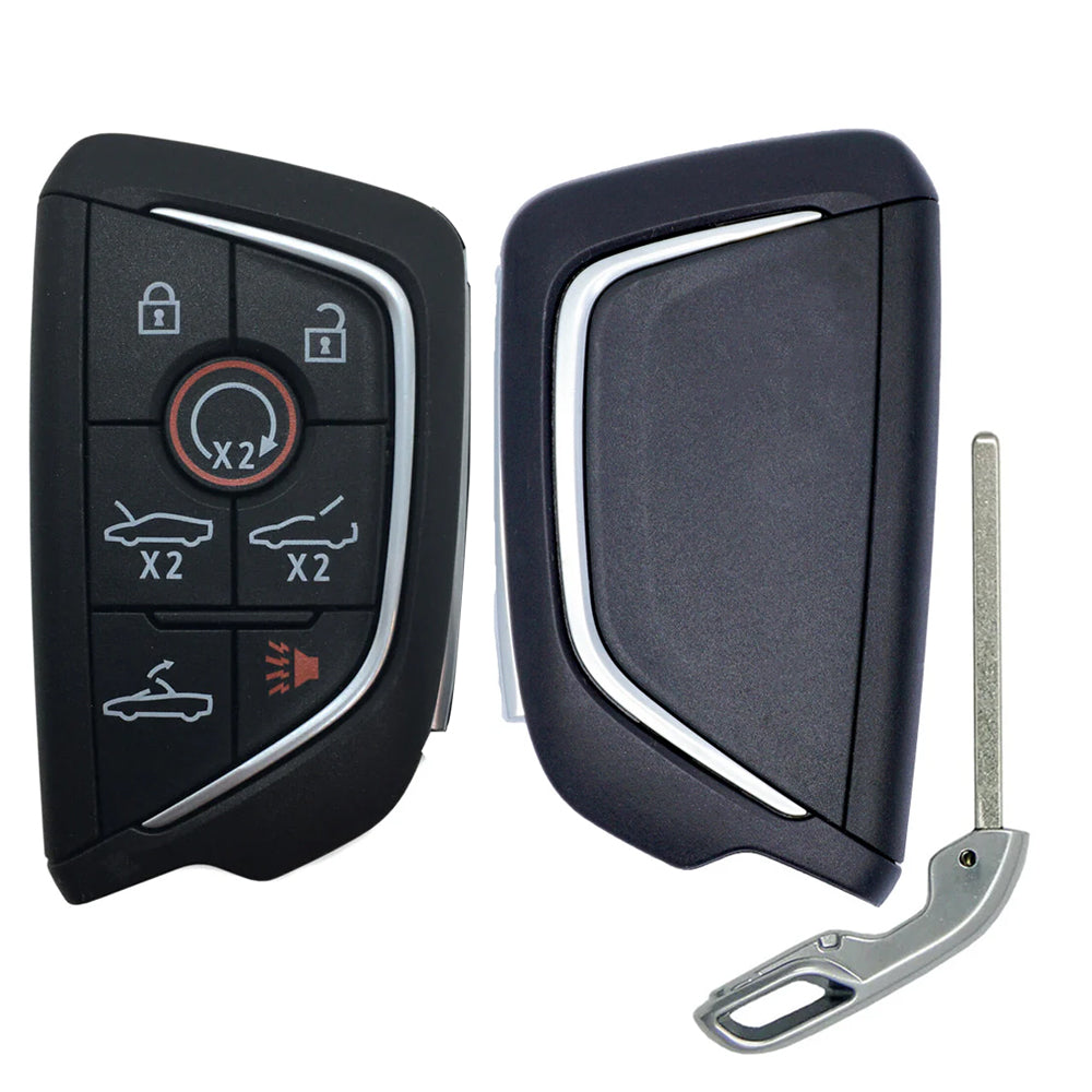 2020 - 2025 Chevrolet Corvette C8 Smart Key Shell 7B Compatible with FCC# YGOG20TB1