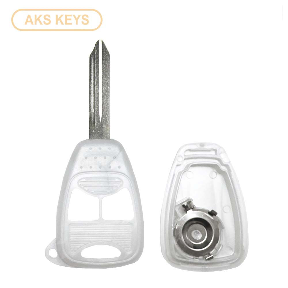 2004 - 2014 Dodge Chrysler Jeep Remote Key Shell 3B SP White