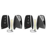 2014 - 2016 Hyundai Equus Smart Key Shell 4B (2 Pack)