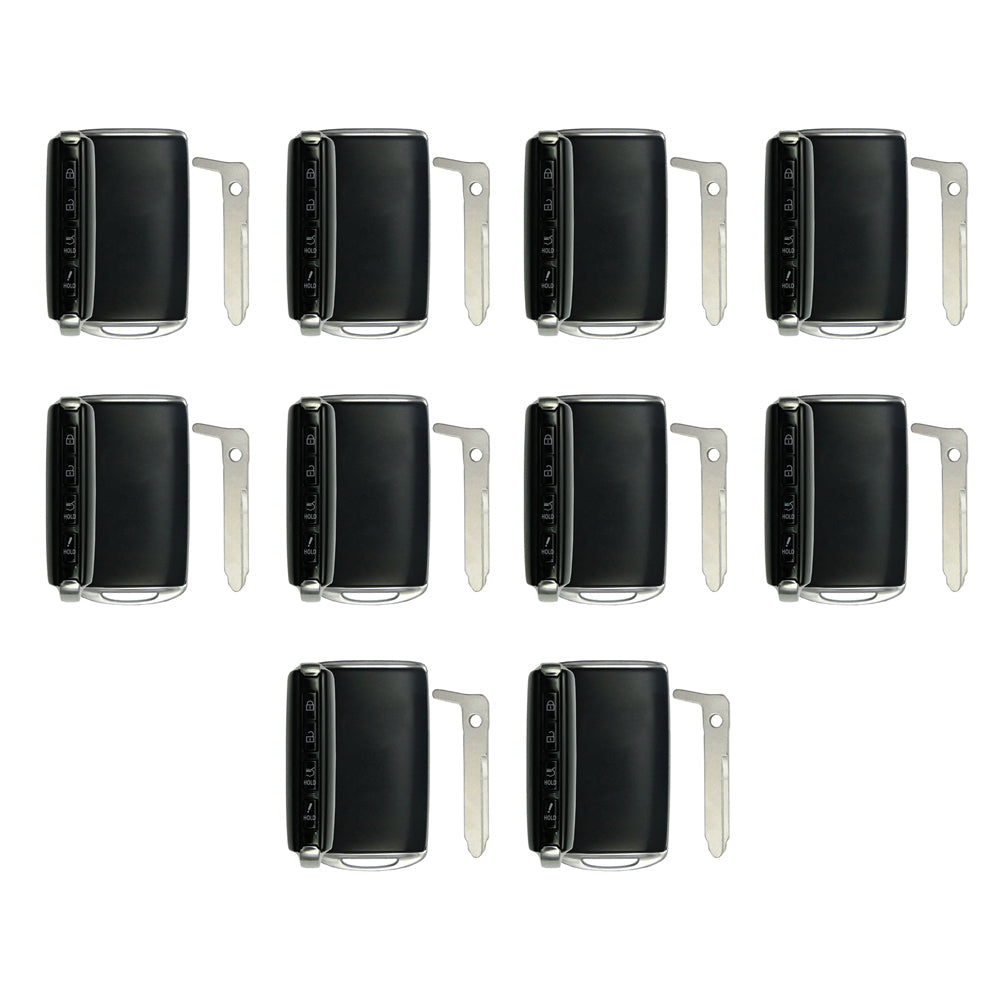 2020 - 2022 Mazda CX-5 CX-9 Smart Prox Remote Key Shell Case 4B w/ Hatch (10 Pack)