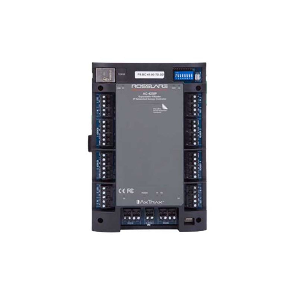 Rosslare - AC-425IP-DIN - DIN Housing Expandable Networked Access Control for PCBA Only - 4 Readers - TCP/IP