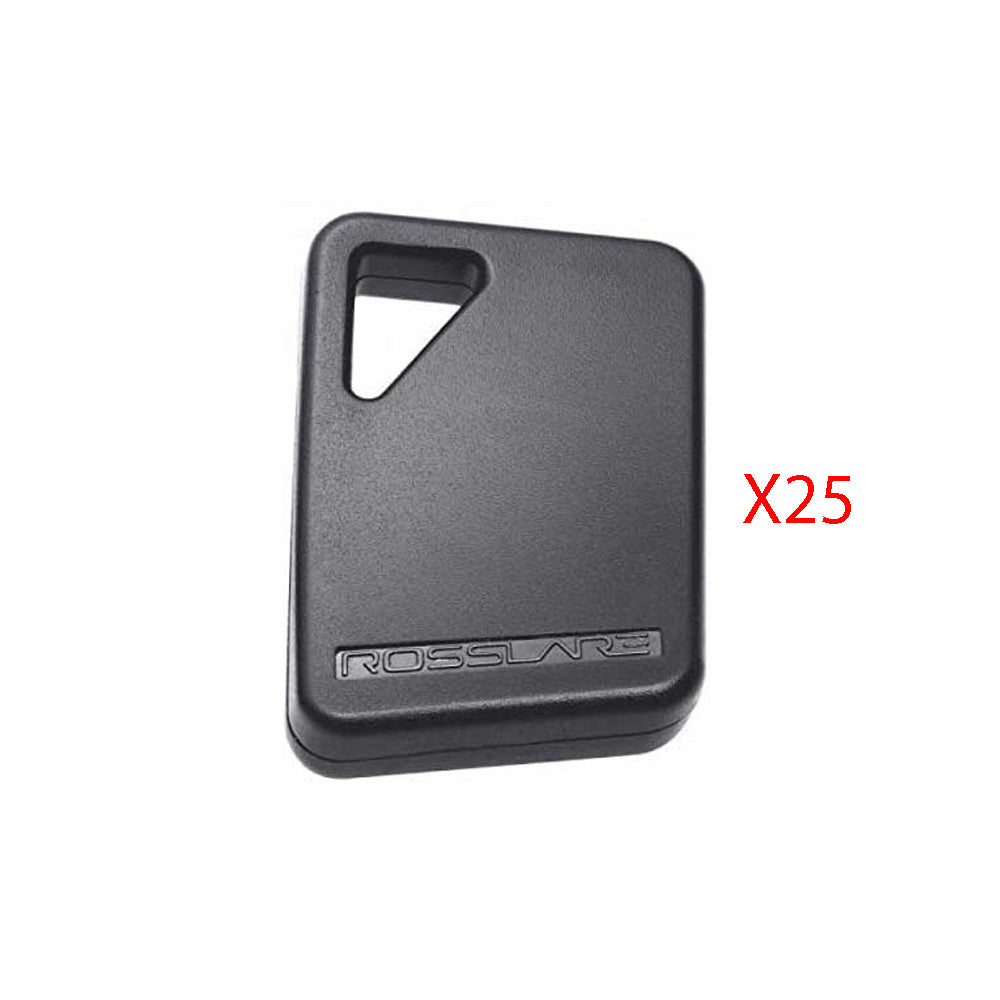 Rosslare - AT-ERK-26A-7TB0 - Black Proximity Tag Key Twist - Read Only - 125 KHZ - 25 Pack