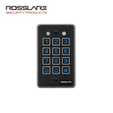 Rosslare - AYC-T65B - Convertible Ultra-Slim Proximity & PIN Reader - Black