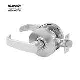 Sargent - 10XU15 - Passage Cylindrical Lock - L Lever - Non-Keyed - Grade 1
