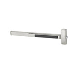 Sargent - 12-8813F - Rim Exit Bar Classroom Function - Wide Stile Pushpad - 36 Fire-Rated Device - L Lever with Escutcheon - LHR - Grade 1 - US32D (Satin Stainless Steel)