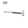 Sargent - 12-8813F - Rim Exit Bar Classroom Function - Wide Stile Pushpad - 36" Fire-Rated Device - L Lever with Escutcheon - LHR - Grade 1 - US32D (Satin Stainless Steel)