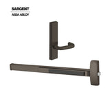 Sargent - 8873F - Rim Exit Devices with Electrified Trim - Wide Stile Pushpad - 24V - Fail Safe - Electrified Escutcheon Trim - 36" - Grade 1 - US10B (Dark Oxidized Satin Bronze Oil Rubbed)