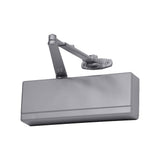 Sargent - 1431 - Powerglide Cast Iron Surface Door Closer - Track Type Applications - Plastic Cover - Grade 1 - EN (Sprayed Aluminum Enamel)