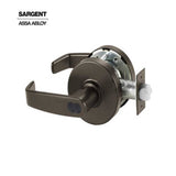 Sargent - 2870-10G05 - Entrance Cylindrical Lock with 2-3/4 Inch Backset and 4-7/8 Inch ANSI Strike - L Lever - SFIC Prep - Grade 1 - Optional Color