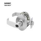 Sargent - 2870-10G05 - Entrance Cylindrical Lock with 2-3/4 Inch Backset and 4-7/8 Inch ANSI Strike - L Lever - SFIC Prep - Grade 1 - Optional Color