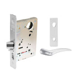 Sargent - 8204 - Storeroom Mortise Lock - Heavy Duty Less Cylinder - LFIC - Escutcheon Trim Function - Grade 1 - WSP (White Suede Powder Coat)