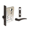 Sargent - 8237 - Classroom Mortise Lock - Heavy Duty Less Cylinder - SFIC - Escutcheon Trim Function - Grade 1 - US10BL (Dark Oxidized Satin Bronze Clear Coated)