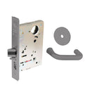 Sargent - 70-8270 - Electric Mortise Lock - LN Rose - J Lever - 24V - SFIC Prep Less Core