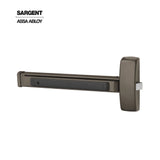 Sargent - 8810 - Rim Exit Bar with Wide Stile Pushpad Exit Only and Hex Key Dogging - Field Reversible - Grade 1