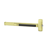 Sargent - 8810 - Rim Exit Bar with Wide Stile Pushpad Exit Only and Hex Key Dogging - Field Reversible - Grade 1