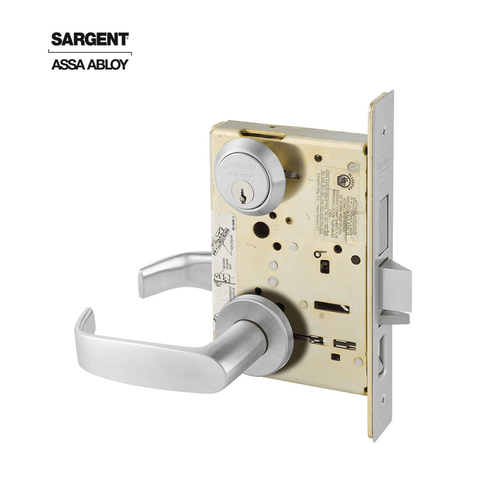 Sargent - 8243 - Apartment Corridor Door Mortise Lock - Conventional Cylinder - Patented Degree DG2 - Grade 1l