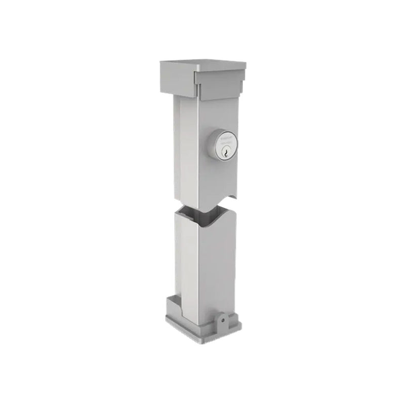 Sargent - L980 - Lockable Aluminum Mullion - Grade 1 - Aluminum Prime ...
