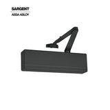 Sargent - 351 - Powerglide Cast Iron Surface Door Closer - Standard and Top Jamb Applications - Plastic Cover - Grade 1 - BSP (Black Suede Powder Coat)