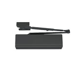 Sargent - 351 - Powerglide Cast Iron Surface Door Closer - Standard and Top Jamb Applications - Plastic Cover - Grade 1 - BSP (Black Suede Powder Coat)