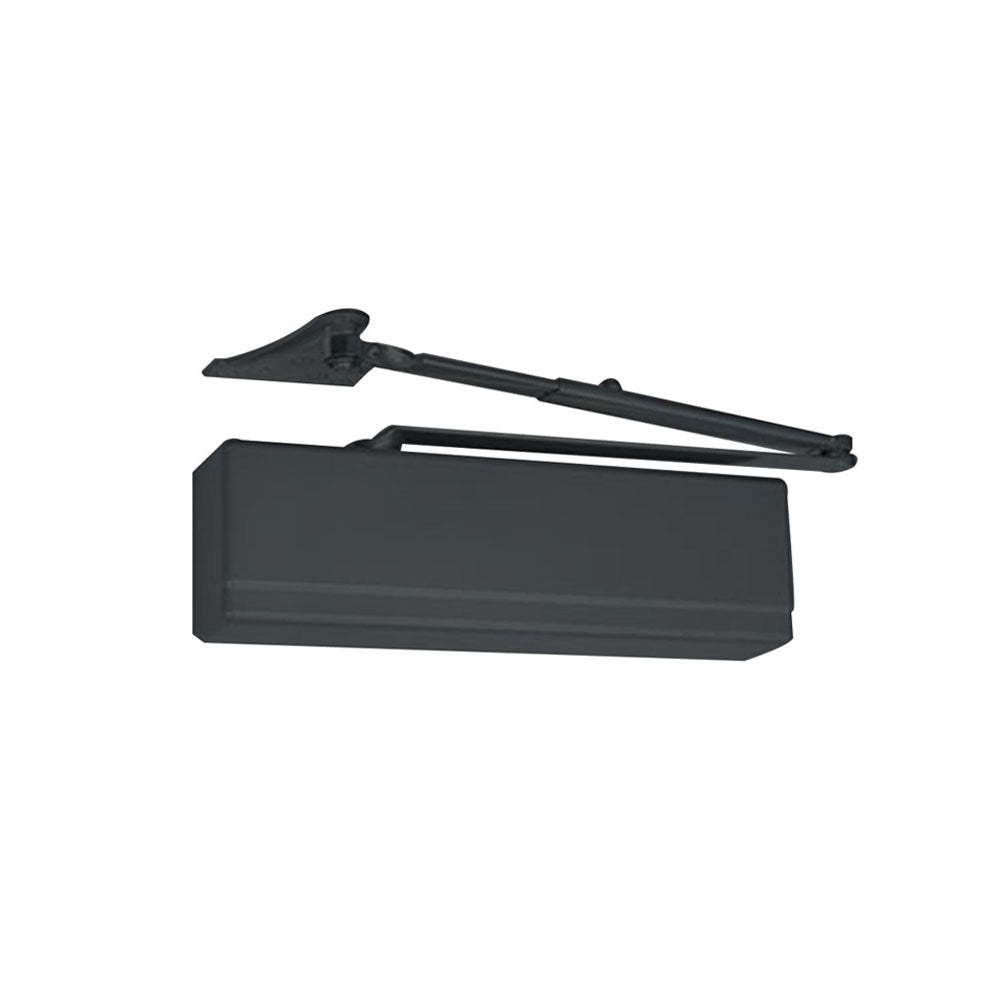 Sargent - 351 - Powerglide Cast Iron Surface Door Closer - Standard and Top Jamb Applications - Plastic Cover - Grade 1 - BSP (Black Suede Powder Coat)