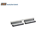 SDC - 352V - Double Narrow Line EMLock Magnetic Sensor with 1200 Lbs Holding Force per Door Leaf - 12/24VDC - Satin Aluminum Clear Anodized