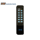 SDC - 923P - Indoor/Outdoor Narrow Self-Contained Digital Keypad with Integrated Proximity Reader - 12/24 VAC/DC