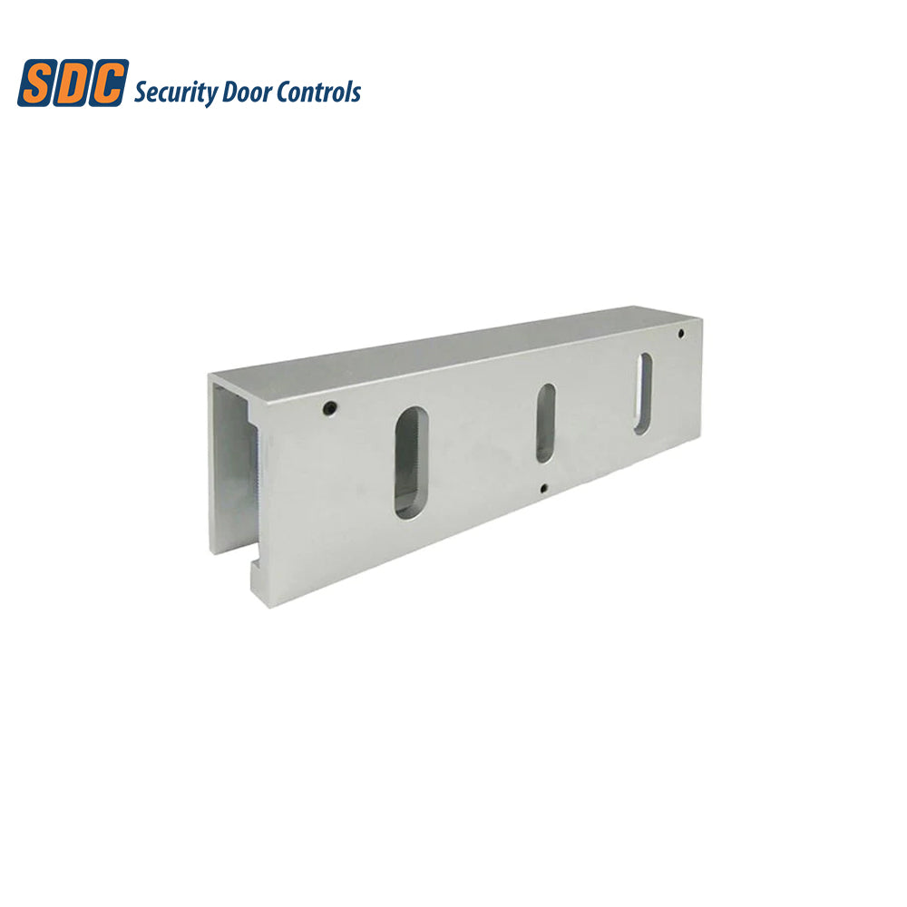 SDC - HDB1V - Single Glass Door Mounting Kit for 1511, 1571 and 1581 Series EMLocks - Satin Aluminum Clear Anodized