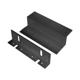 SECO-LARM E-941S-1K2/ZQ Z-Bracket for 1,200-lb Series Electromagnetic Locks - Black
