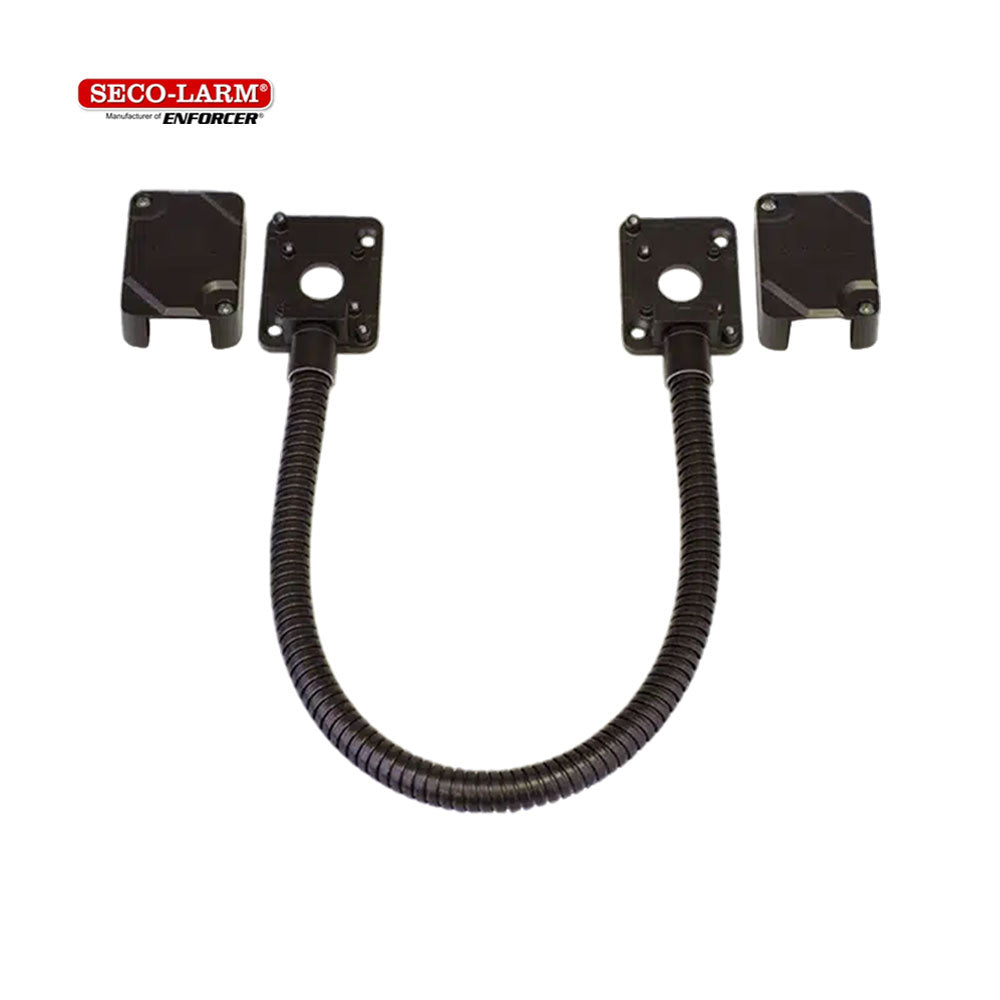 SECO-LARM SD-969-M15Q-B Armored Electric Door Cord - Removable Covers, Bronze, 15" (39cm)