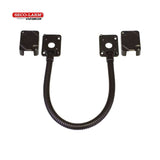 SECO-LARM SD-969-M15Q-B Armored Electric Door Cord - Removable Covers, Bronze, 15" (39cm)