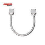 SECO-LARM SD-969-S18Q Armored Door Cord - Die-Cast Aluminum End Caps, 16" (40cm)