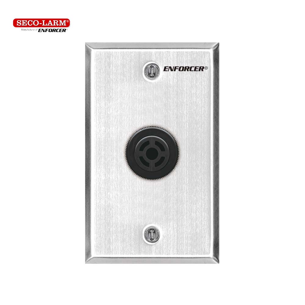 SECO-LARM SH-313B Miniature Electronic Buzzer Plate - Single-Gang