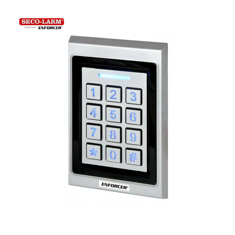 SECO-LARM SK-B141-PQ Bluetooth Access Controller â€“ Single-Gang Keypa