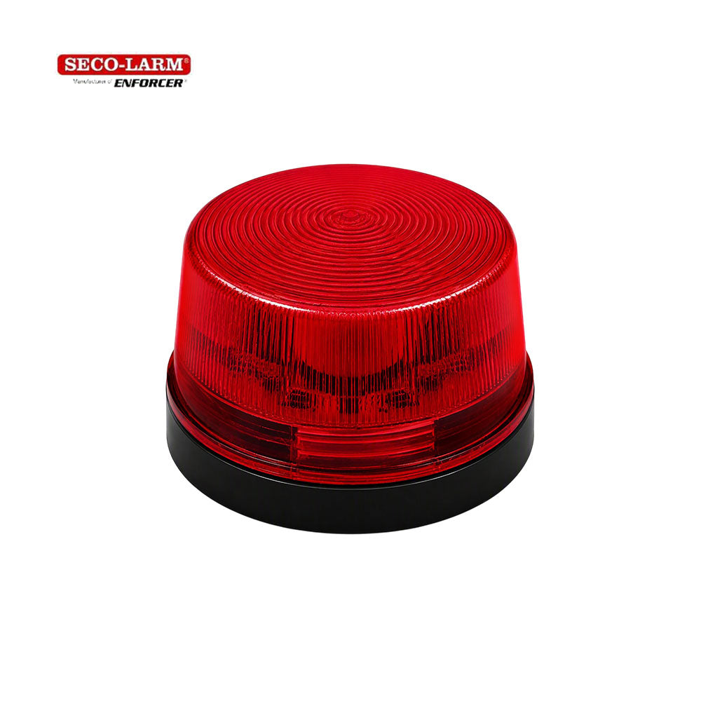 SECO-LARM SL-1303-EM Mini LED Red Strobe and Steady-On Warning Light